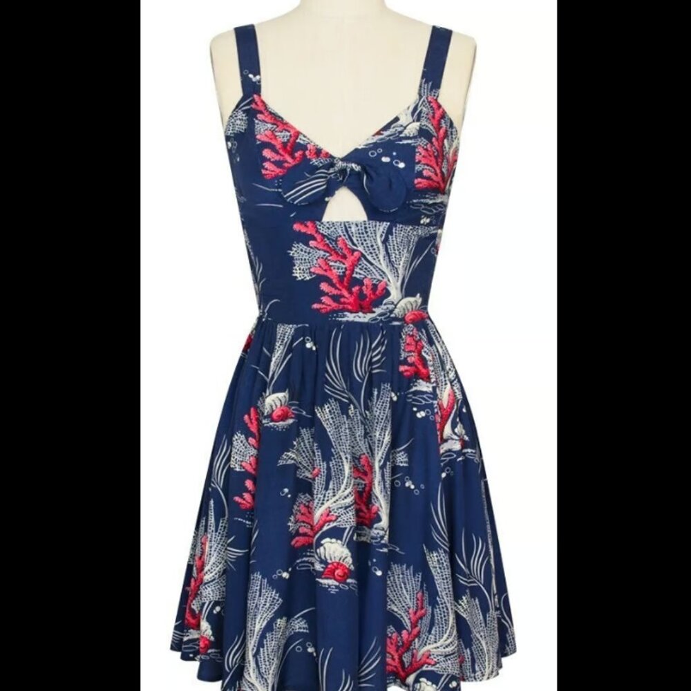 Trashy Diva coral Hottie dress Rare